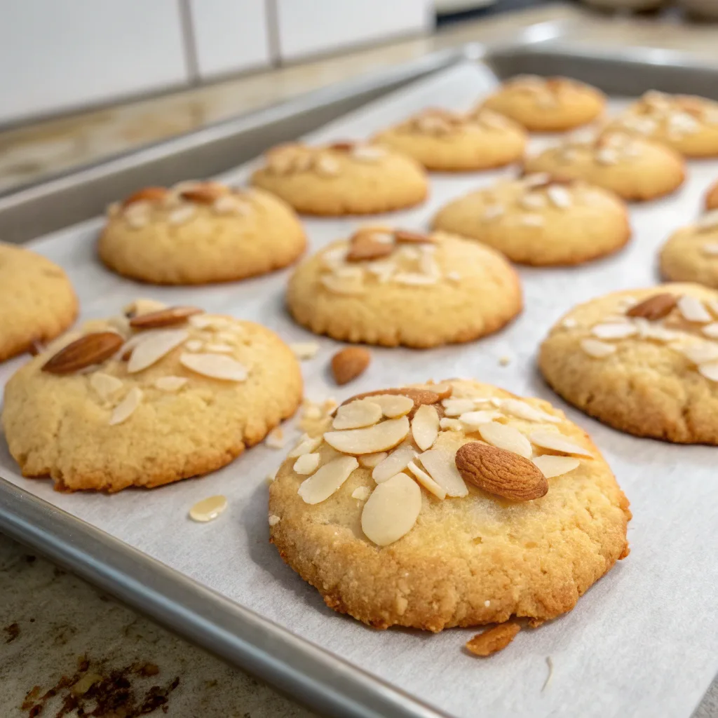 Vanilla Almond Cookies