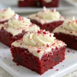 Irresistible Red Velvet Brownies (A Must-Try Dessert!) 12 Red Velvet Brownies