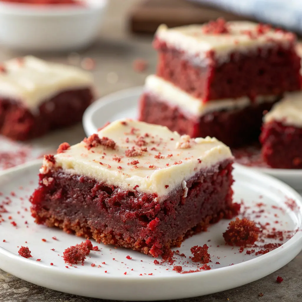 Irresistible Red Velvet Brownies (A Must-Try Dessert!) 11 Red Velvet Brownies