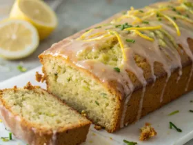 lemon-glazed zucchini bread