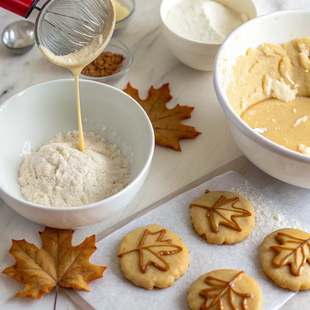 Maple Cookies With Maple Icing