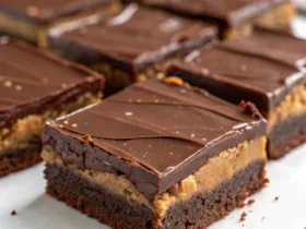 Peanut Butter Ganache Brownies