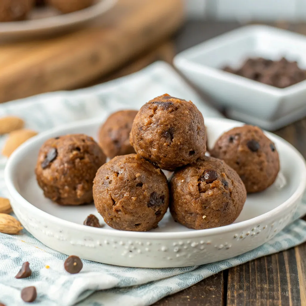 Cottage Cheese Brownie Batter Protein Bites