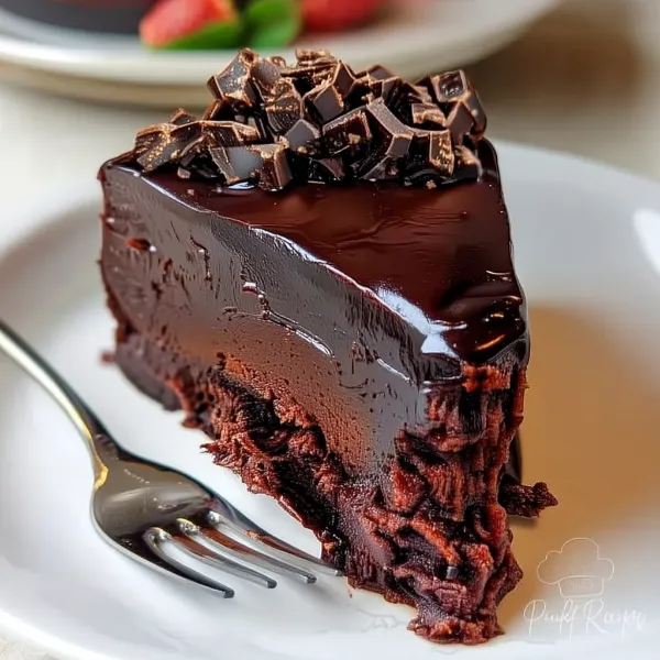 No-Bake Healthier Chocolate Cake