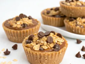 No-Bake Peanut Butter Oat Cups