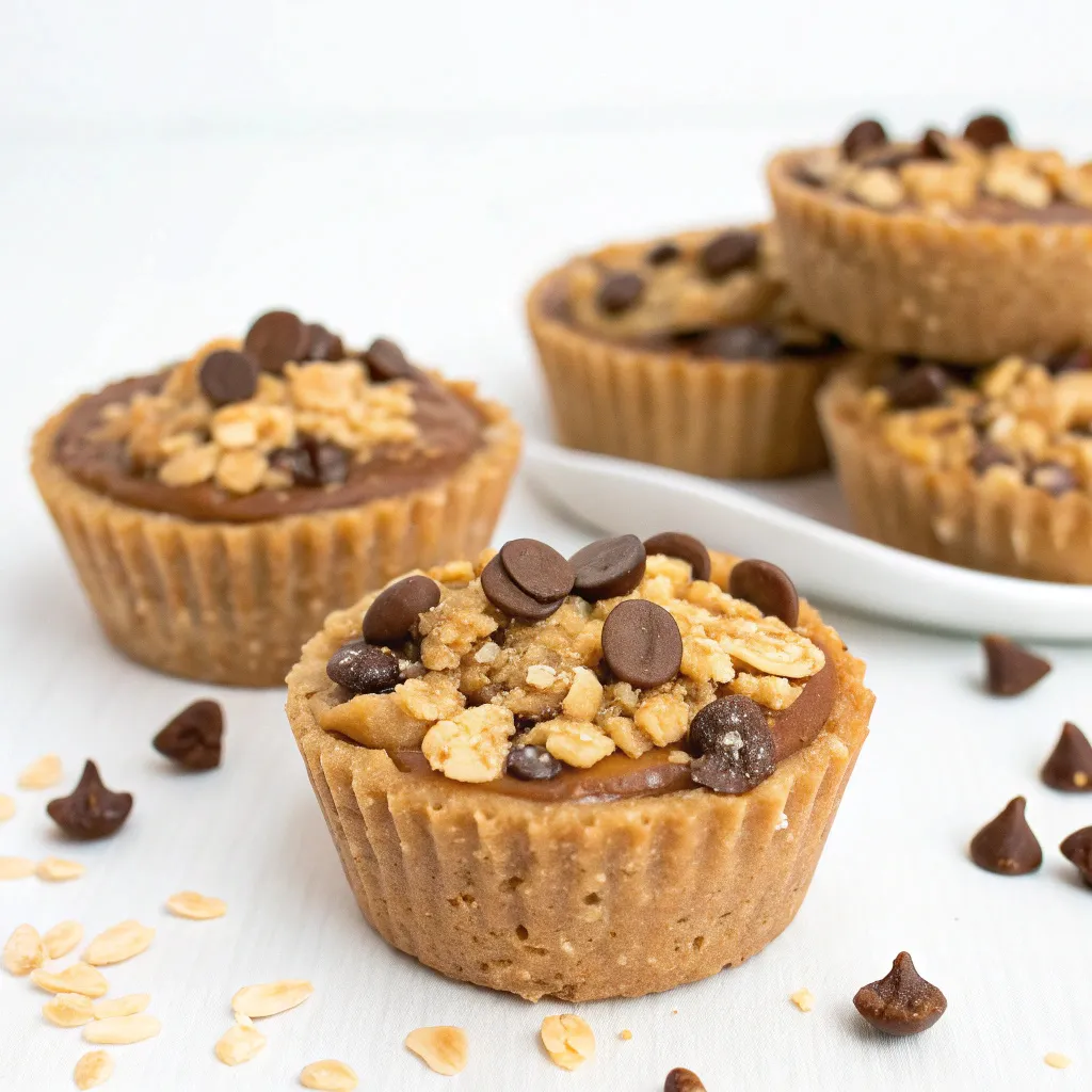 No-Bake Peanut Butter Oat Cups