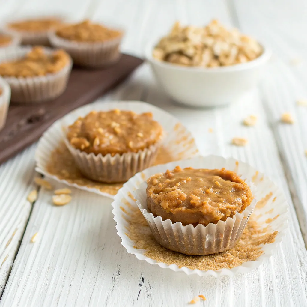 No-Bake Peanut Butter Oat Cups
