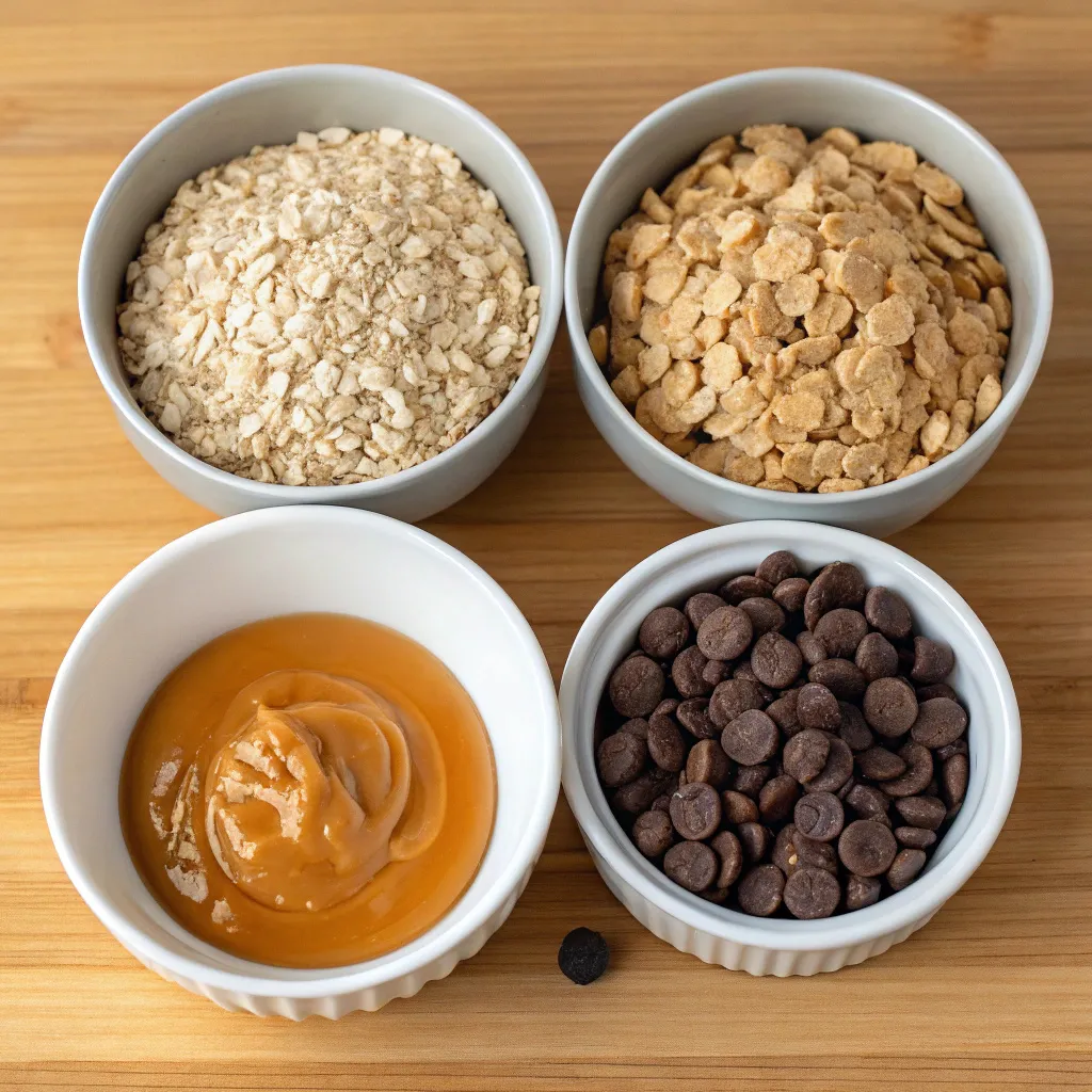 No-Bake Peanut Butter Oat Cups