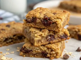 Oatmeal Cookie Bars