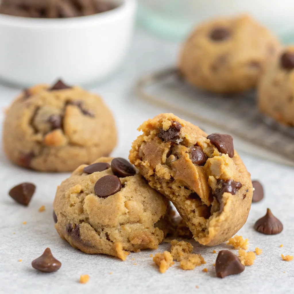 Peanut Butter Chocolate Chip Cookie Bites