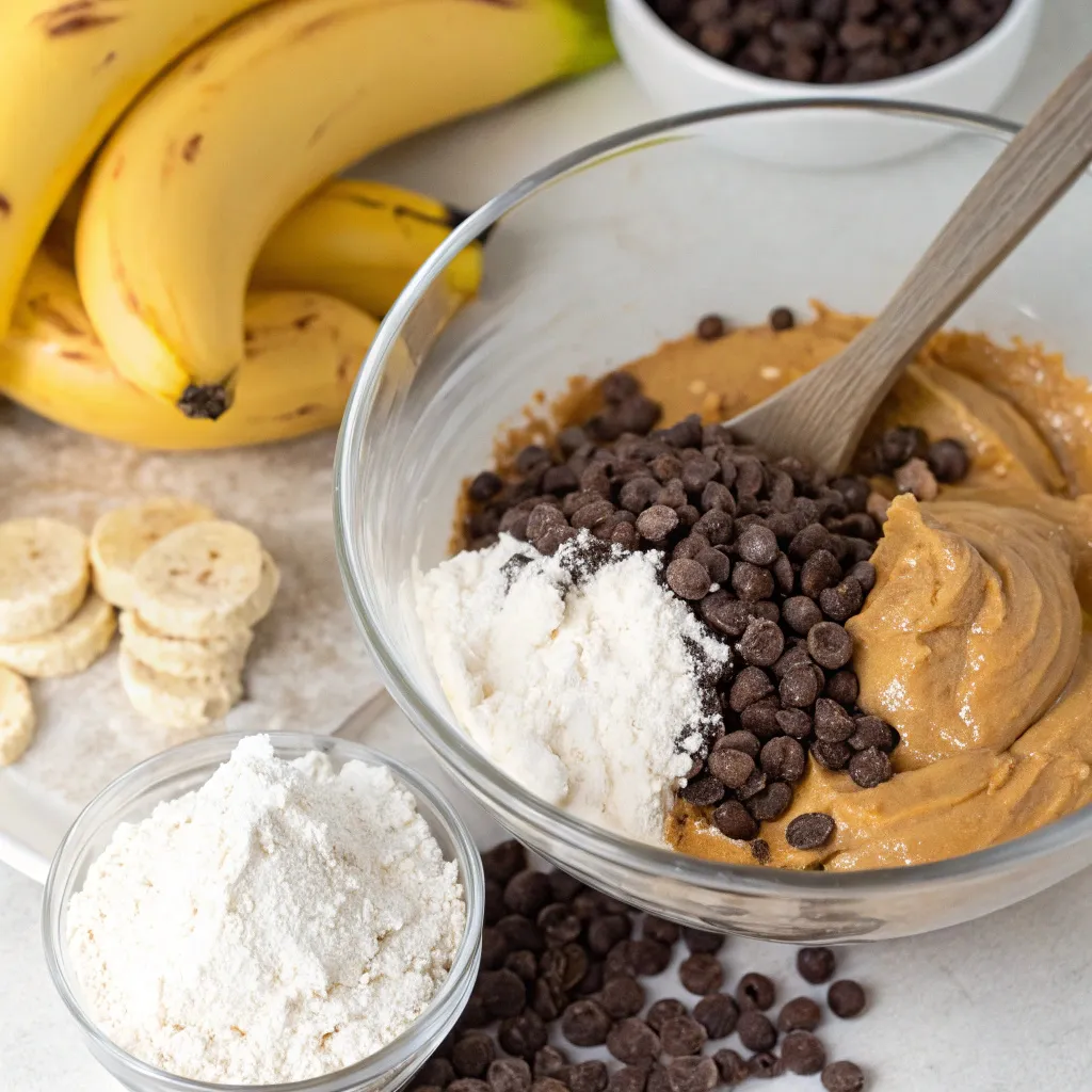 Peanut Butter Greek Yogurt Banana Dark Chocolate Bars