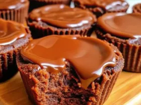 Peanut Butter Greek Yogurt Chocolate Brownie Tarts