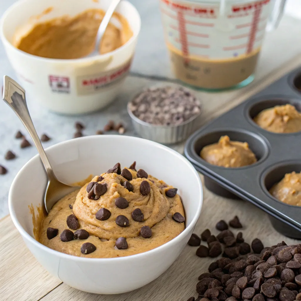 Healthy Peanut Butter Greek Yogurt Double Chocolate Chip Muffin Cups 10 Peanut Butter Greek Yogurt Double Chocolate Chip Muffin Cups