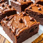 Healthy Peanut Butter Greek Yogurt Double Chocolate Fudge Brownie Squares 12 Peanut Butter Greek Yogurt Double Chocolate Fudge Brownie Squares