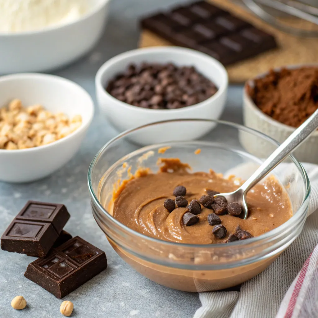 Healthy Peanut Butter Greek Yogurt Double Chocolate Fudge Brownie Squares 10 Peanut Butter Greek Yogurt Double Chocolate Fudge Brownie Squares