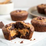 7 Irresistible Healthy Peanut Butter Greek Yogurt Double Chocolate Lava Muffins with Melty Centers 12 Peanut Butter Greek Yogurt Double Chocolate Lava Muffins