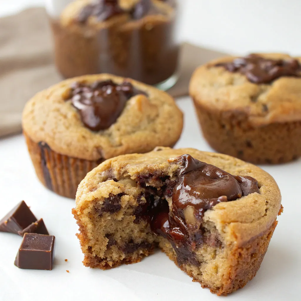 7 Irresistible Healthy Peanut Butter Greek Yogurt Double Chocolate Lava Muffins with Melty Centers 11 Peanut Butter Greek Yogurt Double Chocolate Lava Muffins