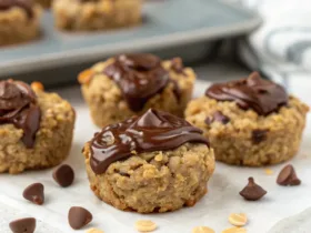 Peanut Butter Greek Yogurt Oatmeal Cookie Bites