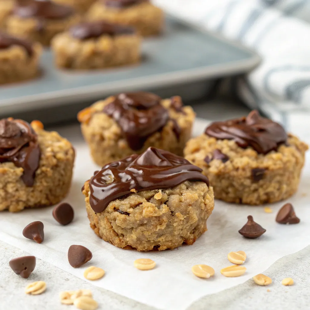 Peanut Butter Greek Yogurt Oatmeal Cookie Bites