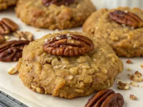 Pecan Pie Oatmeal Cookies