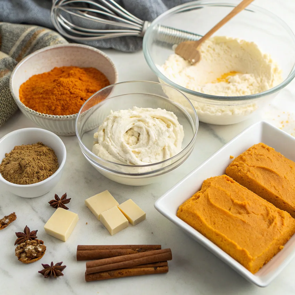 Pumpkin Bars with Cream Cheese Frosting
