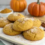 Pumpkin Cake Mix Cookies