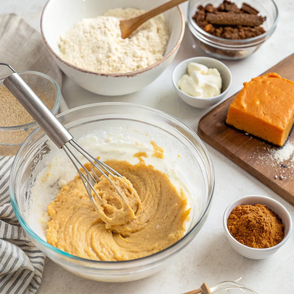 Pumpkin Cheesecake Bars