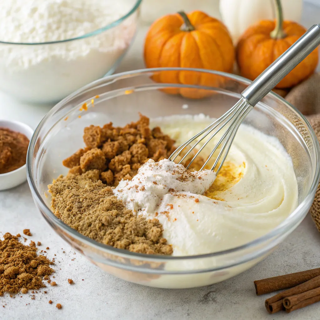Pumpkin Gingersnap Yogurt Cake