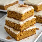 Pumpkin Spice Cake Bars