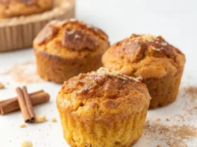 Pumpkin Spice Cottage Cheese Protein Muffins
