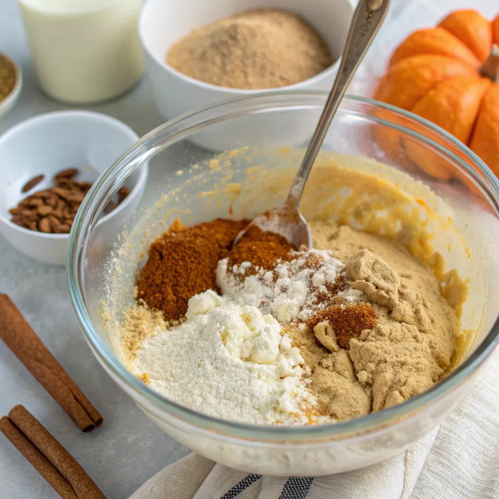Pumpkin Spice Cottage Cheese Protein Muffins