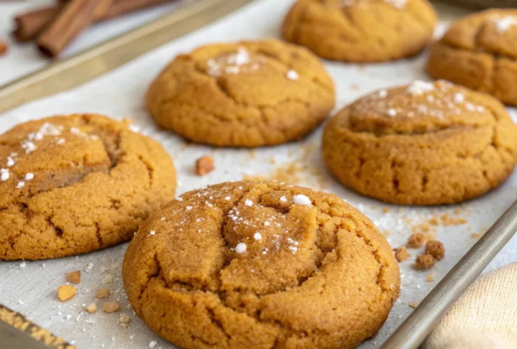 Pumpkin Spice No Bake Cookies