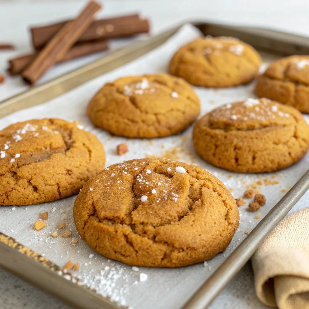 Pumpkin Spice No Bake Cookies