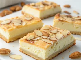 ricotta almond bars