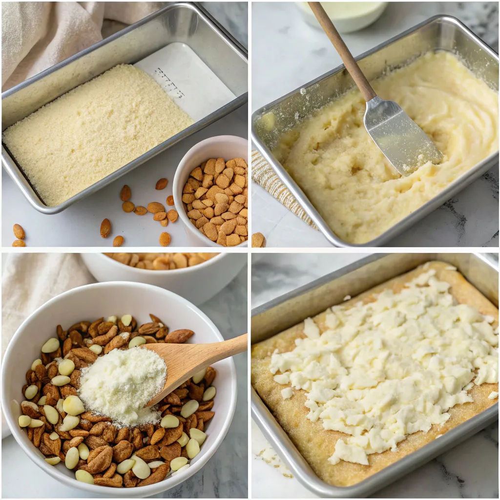 ricotta almond bars