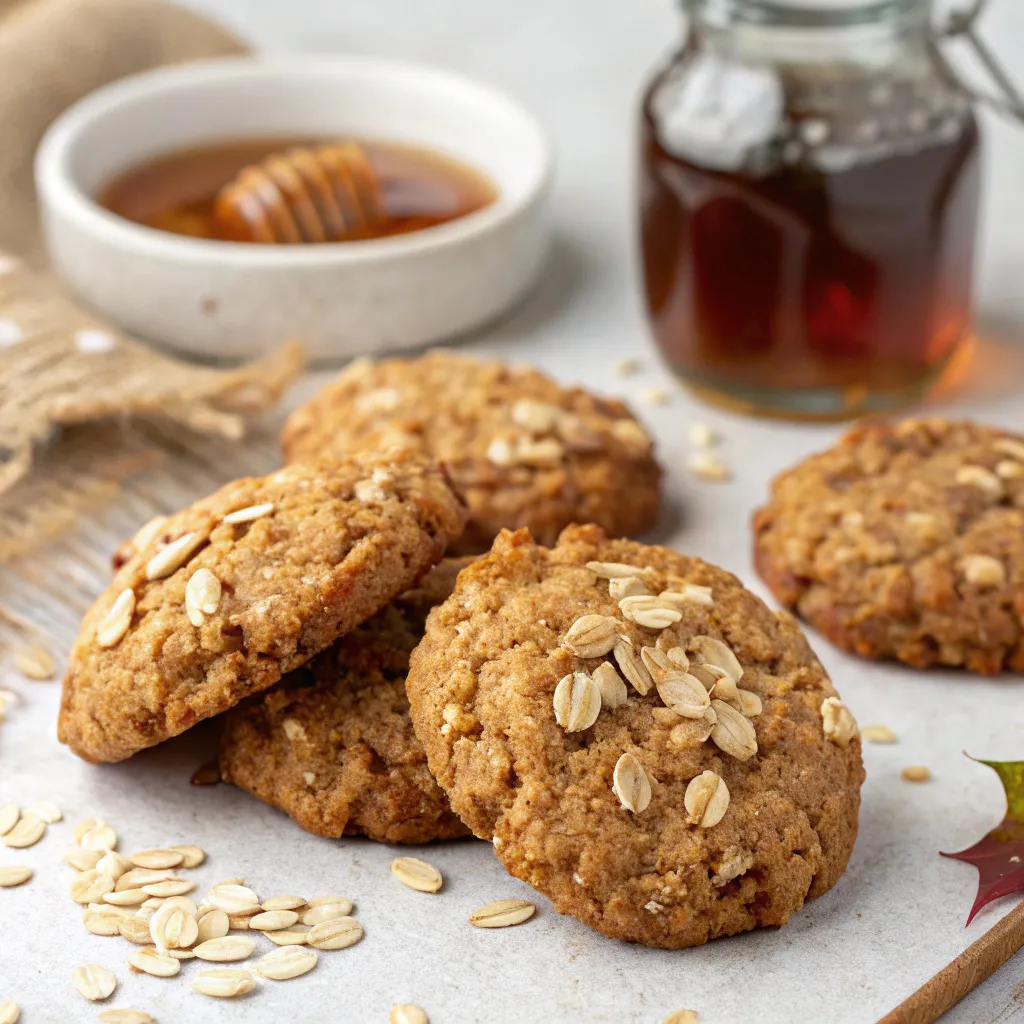 Rustic Maple Oatmeal Cookies