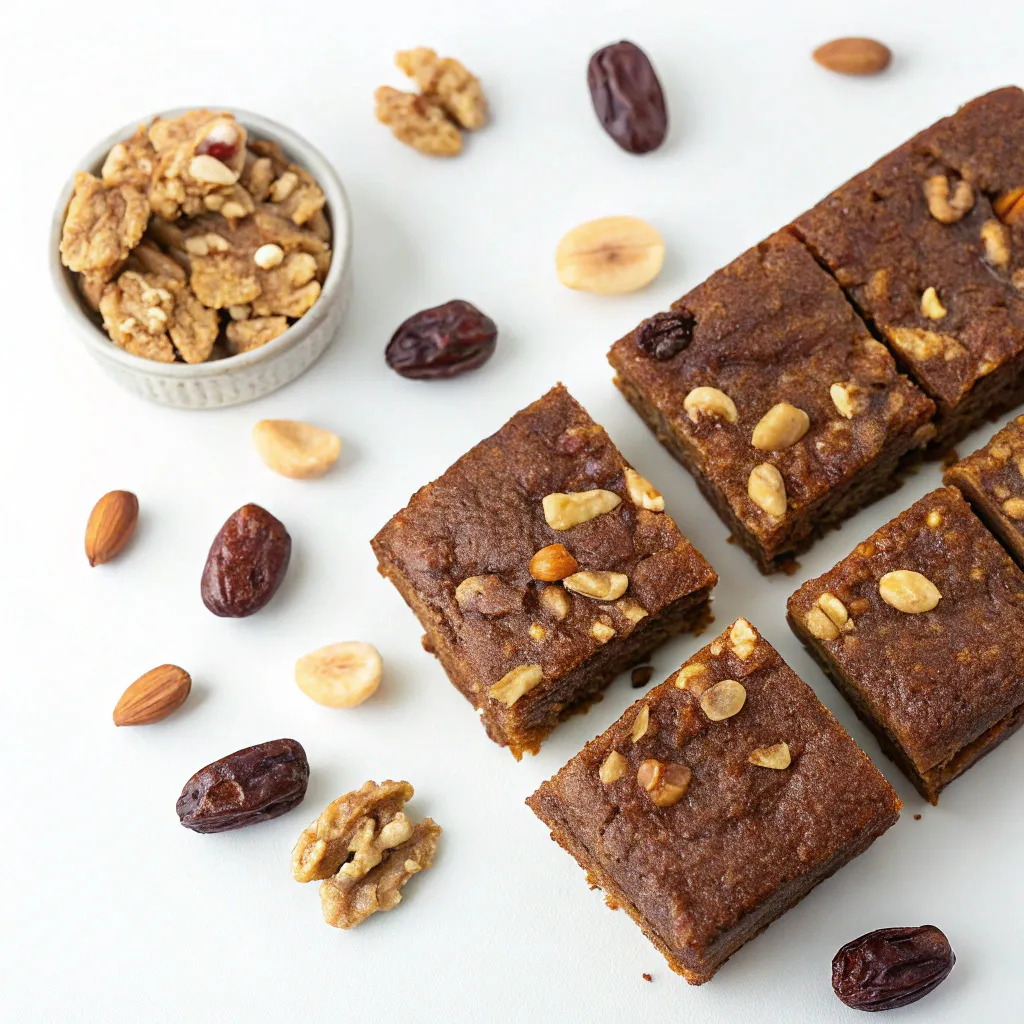 Sliced Date & Walnut Cake