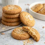 Soft Sesame Tahini Cookies