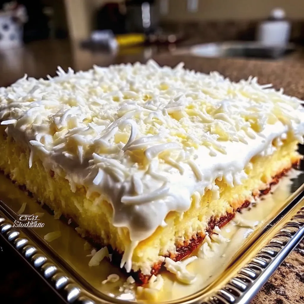 Coconut Cream Cake