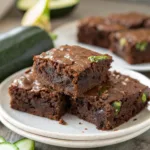 Sour Cream Zucchini Brownies