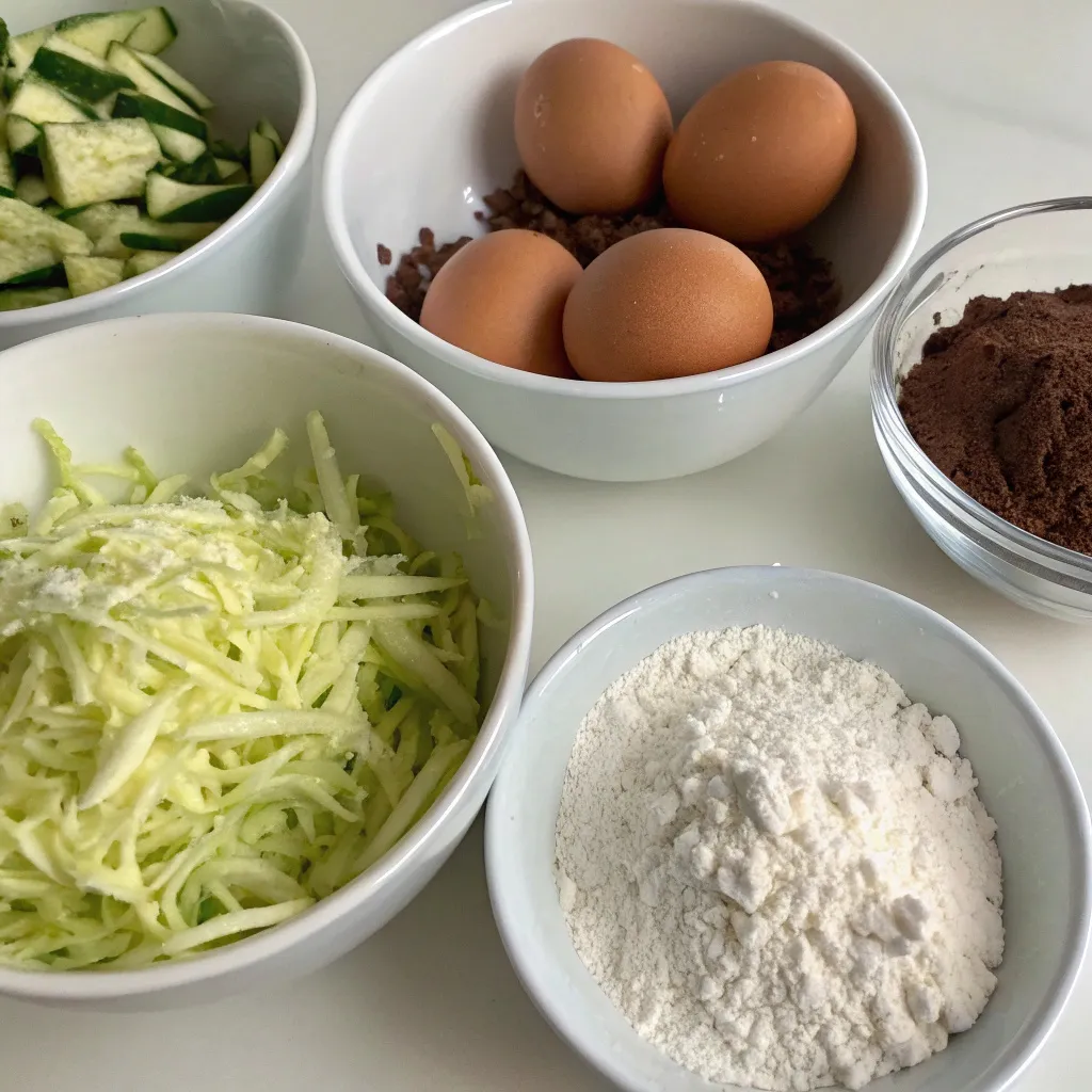 Sour Cream Zucchini Brownies