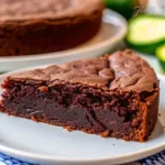 Flourless Chocolate Zucchini Greek Yogurt Cake