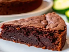 Flourless Chocolate Zucchini Greek Yogurt Cake