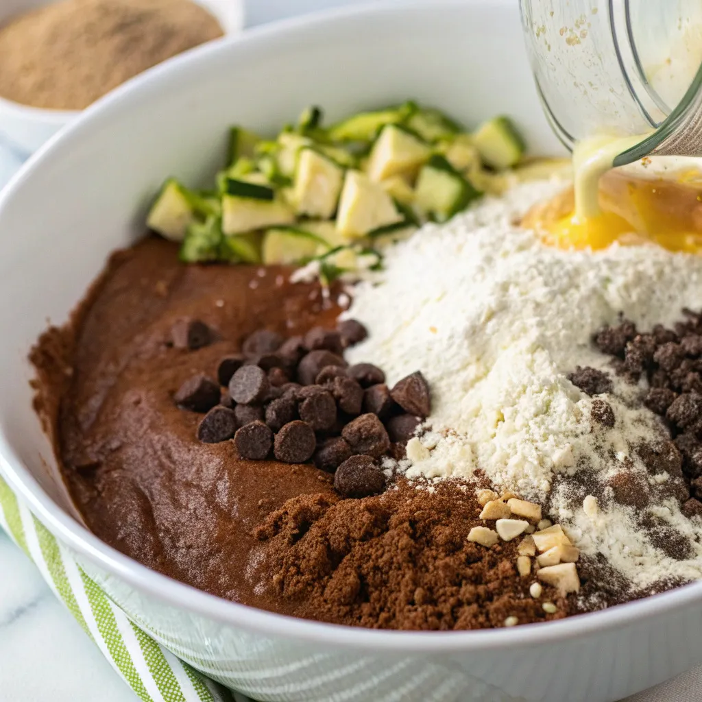 Flourless Chocolate Zucchini Greek Yogurt Cake
