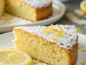 flourless lemon Greek yogurt cake