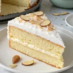 Almond Coconut Cake with Greek Yogurt