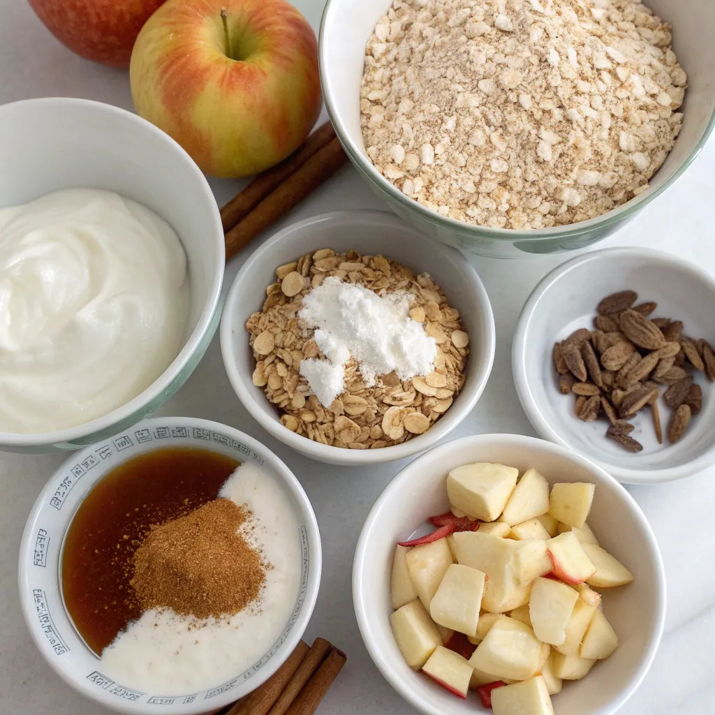 Apple Pie Greek Yogurt Oatmeal Bars – Cozy, High-Protein & Naturally Sweetened 9 Apple Pie Greek Yogurt Oatmeal Bars