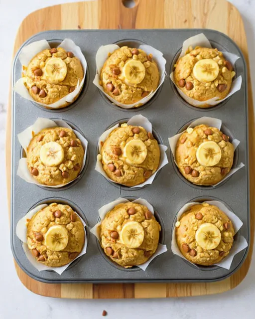 Cozy Fall Snack: Flourless Banana Oatmeal Muffins (Gluten-Free & Kid-Approved!) 8 Flourless Banana Oatmeal Muffins