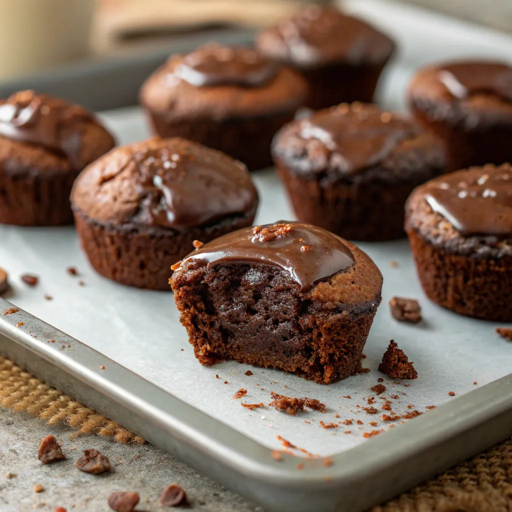 Brownie Muffin Bites