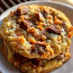 Butterfinger Caramel Crunch Cookies